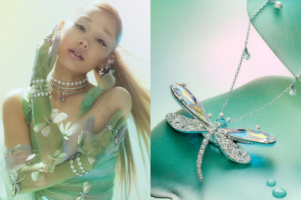 Ariana Grande und Swarovski pr&auml;sentieren neue Kollaboration