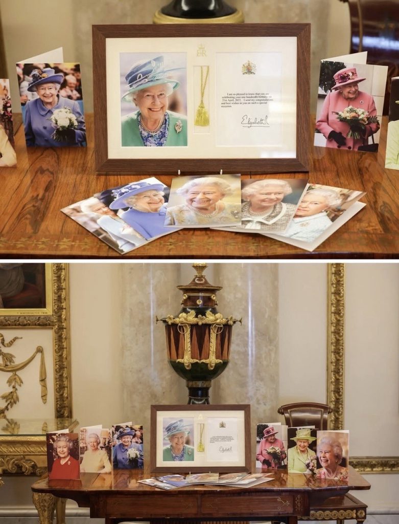 Catherine, Princess of Wales at a reception dedicated to Elizabeth II