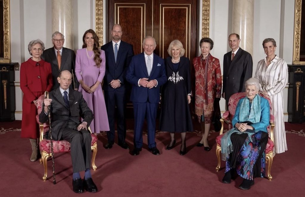 Catherine, Princess of Wales at a reception dedicated to Elizabeth II