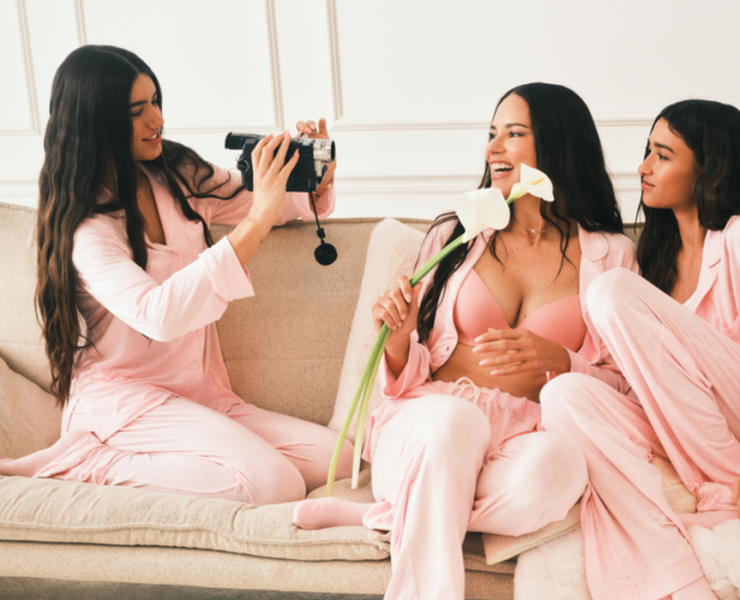 Adriana Lima Stars in Her First Victoria's Secret Campaign with Her Daughters