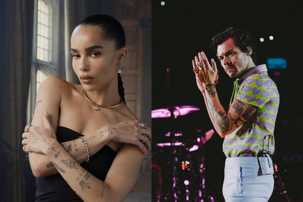 Zo&euml; Kravitz sparks engagement rumors with Harry Styles