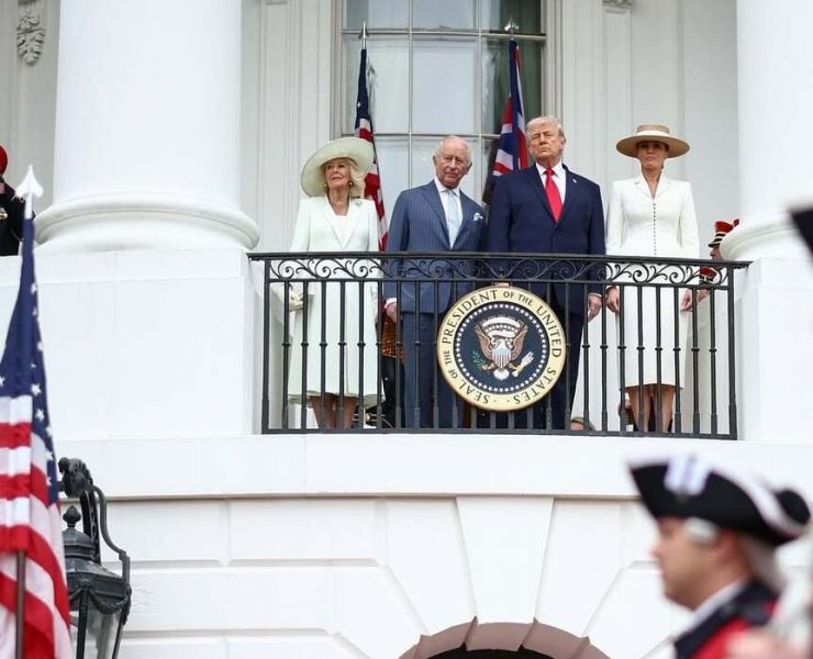 King Charles III and Queen Camilla Arrive in the United States