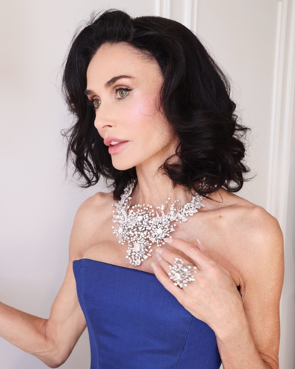 Wearers: Demi Moore in Swarovski jewelry at the Cannes Film Festival