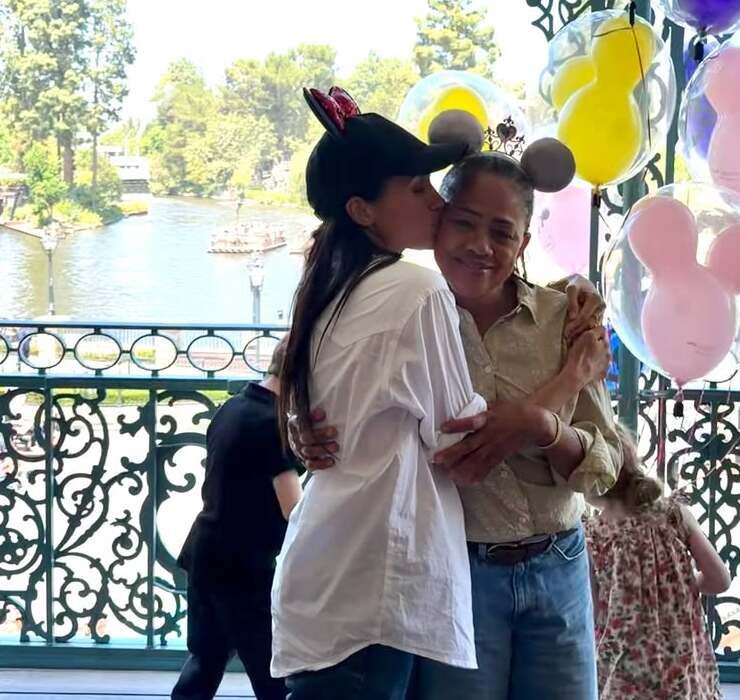 How the family of Meghan Markle spent a day at Disneyland