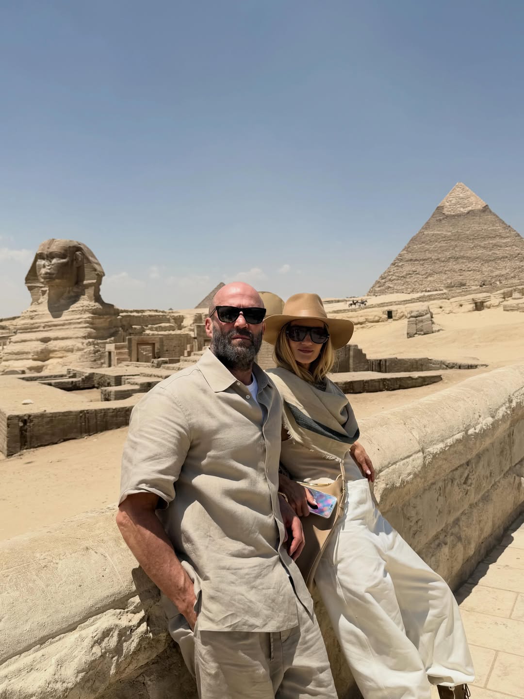 Ägyptische Ferien: Jason Statham teilt stimmungsvolle Fotos mit Rosie Huntington-Whiteley