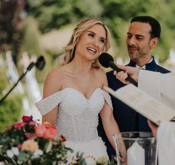 Corinna Kamper and Danilo Campisi Get Married