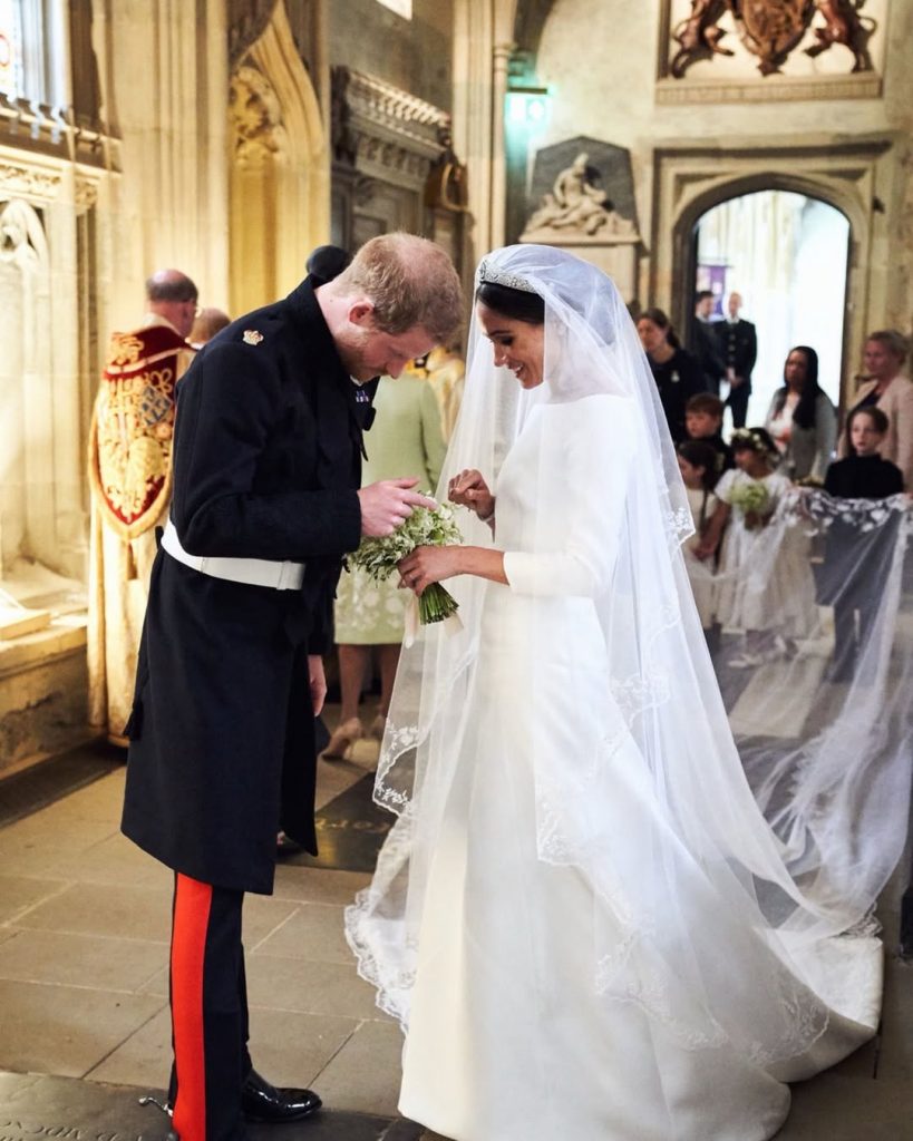 Meghan Markle zeigt erstmals Archivaufnahmen ihrer Hochzeit mit Prince Harry