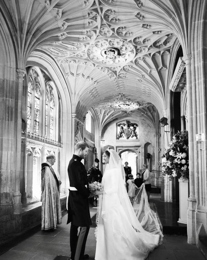 Meghan Markle zeigt erstmals Archivaufnahmen ihrer Hochzeit mit Prince Harry