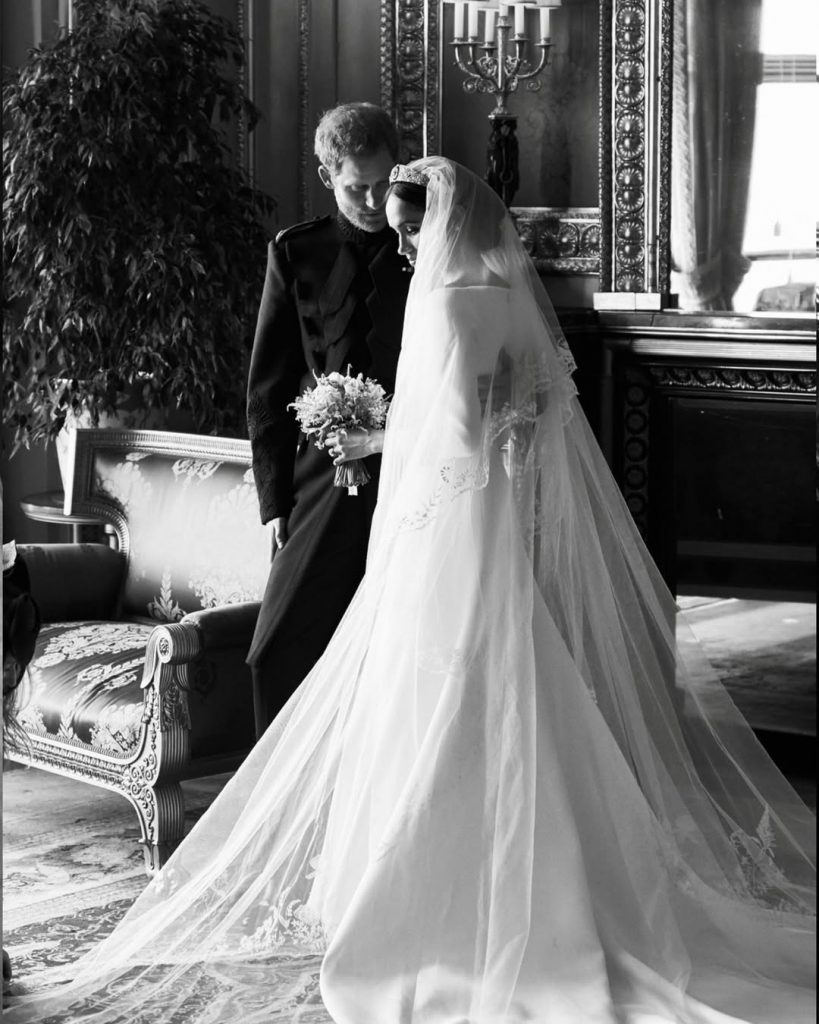 Meghan Markle zeigt erstmals Archivaufnahmen ihrer Hochzeit mit Prince Harry
