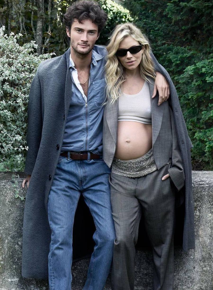 Die 44-jährige Sienna Miller ist zum dritten Mal Mutter geworden