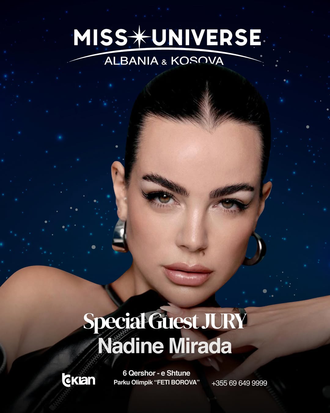 Nadine Mirada joins the jury of Miss Universe Albania 2026