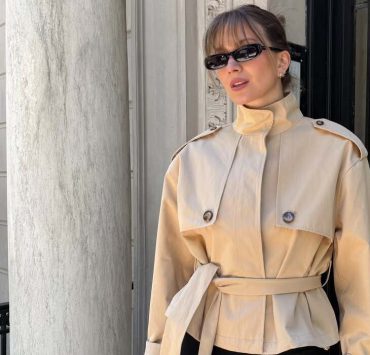 Sommertrends von Dragana Stankovic: Windbreaker, Caprihosen und die Farbe Rot
