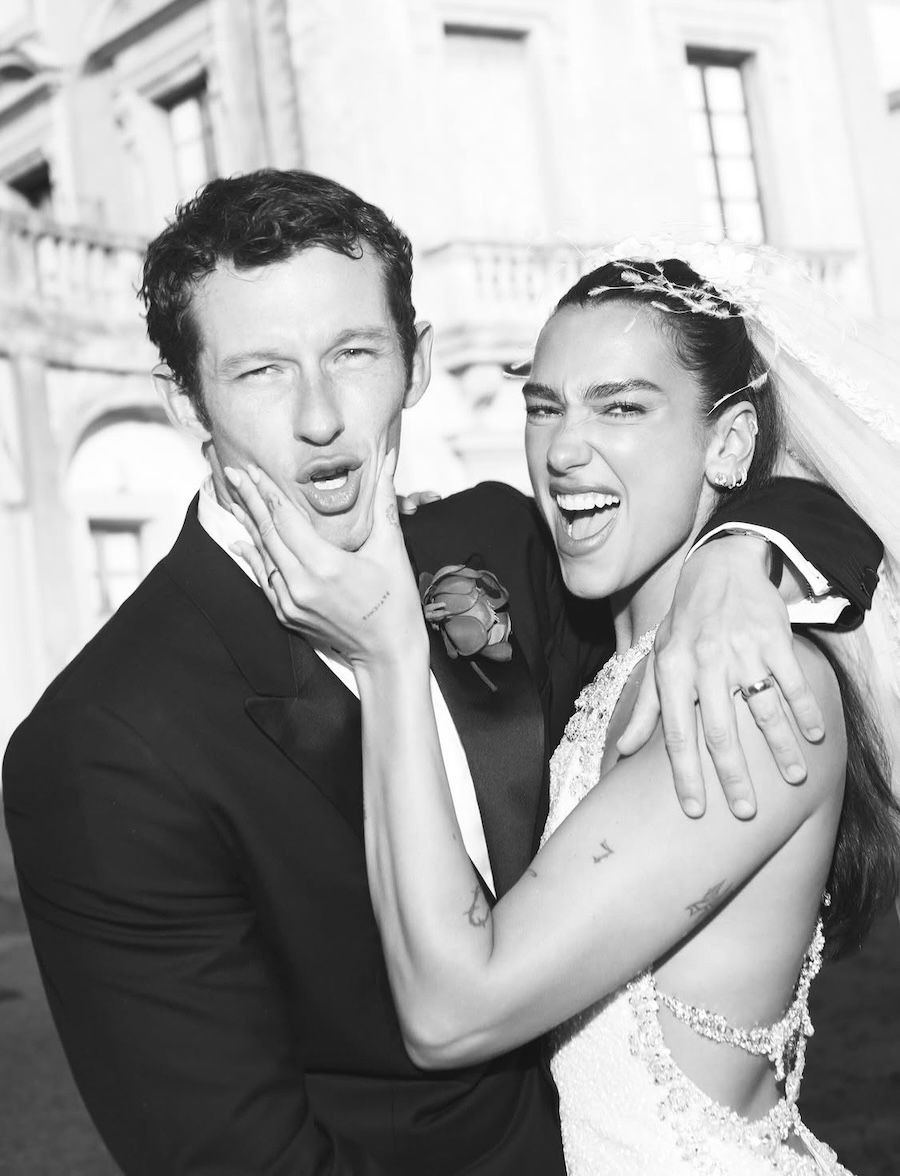 Mr & Mrs: Dua Lipa teilt neue Hochzeitsfotos