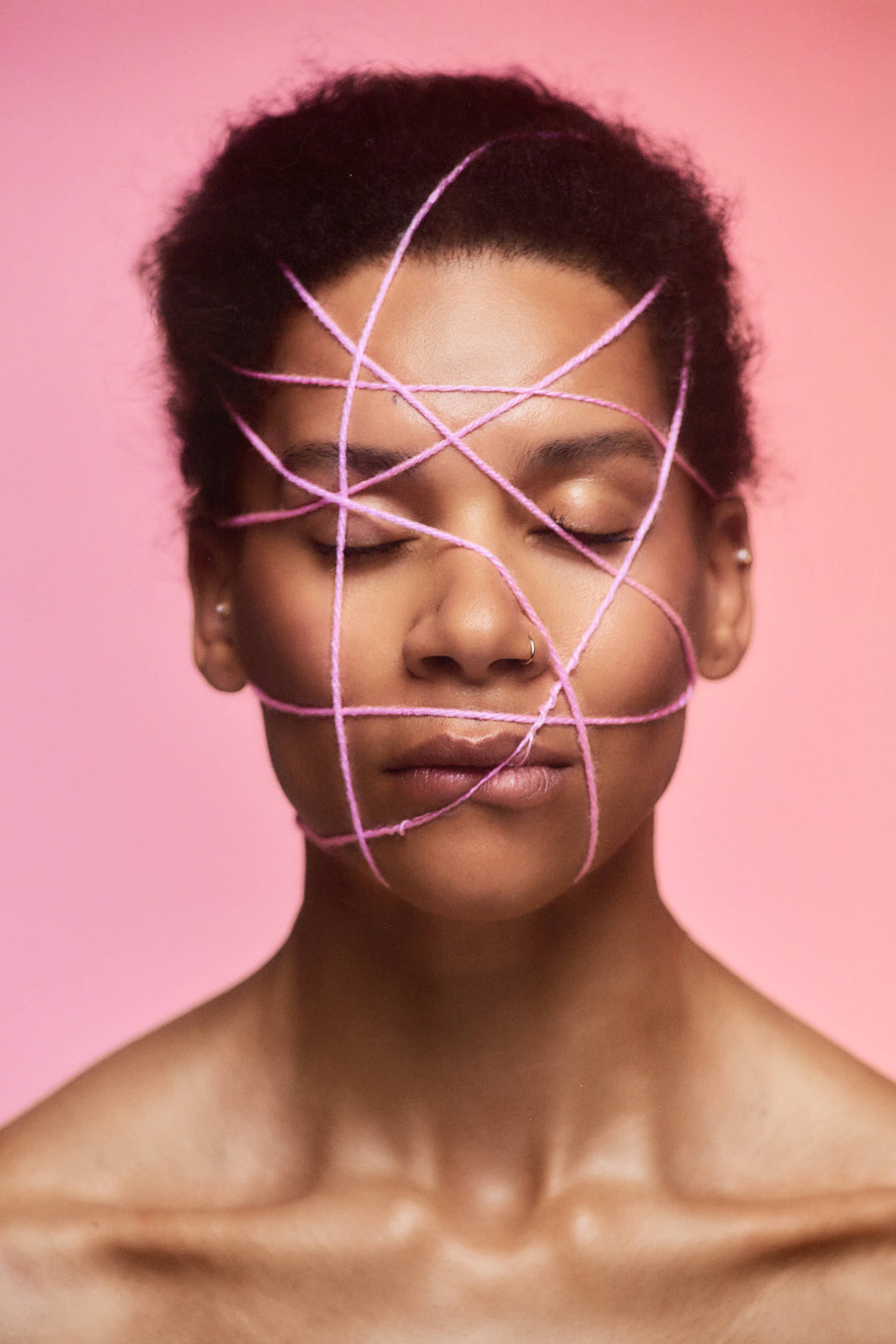 Rebecca Horner wurde zur Muse des neuen Kunstprojekts von Franz Josef Baur «Liquid Presence»