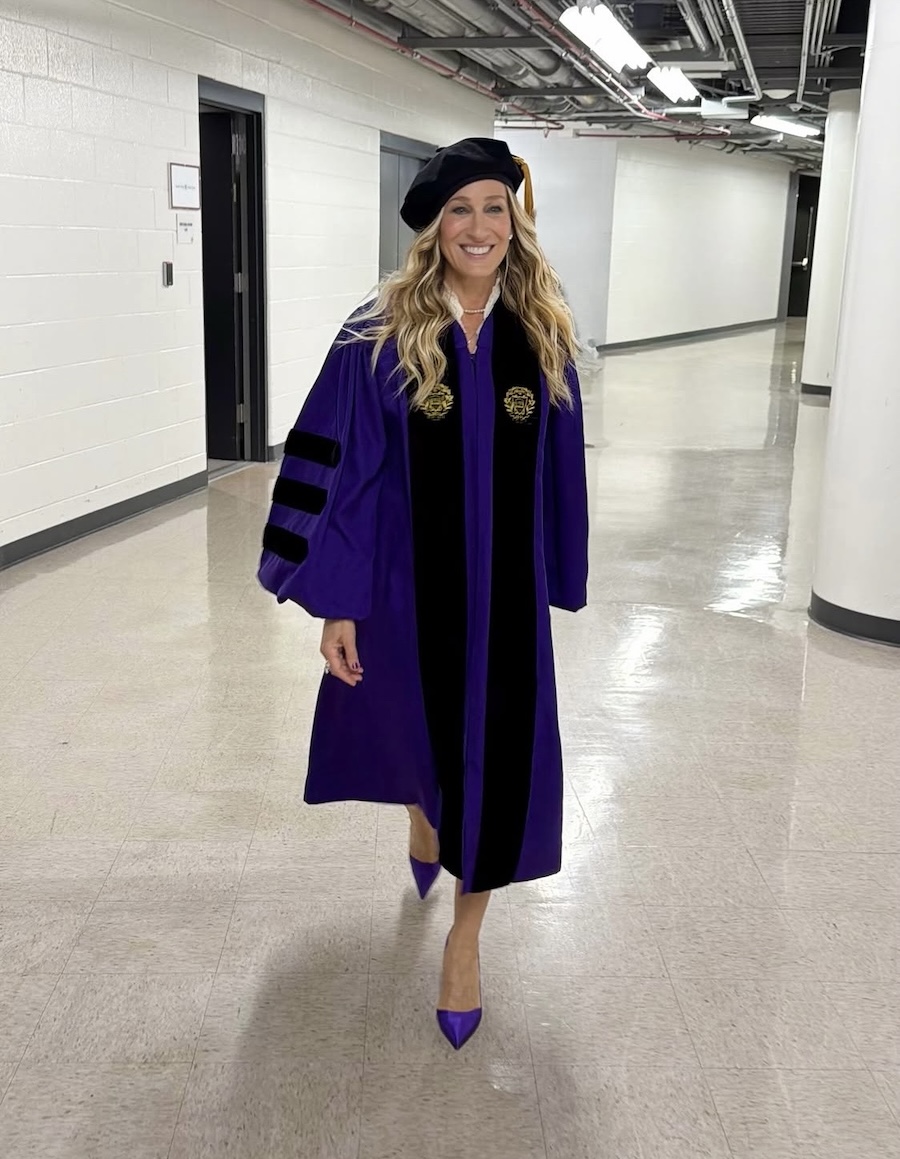 Sarah Jessica Parker receives an honorary Doctorate in the Arts