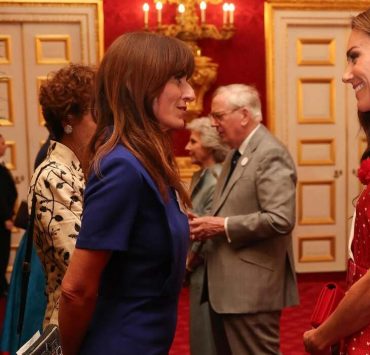 Modischer Auftritt: Die Prinzessin von Wales zeigt eine stilvolle Alternative zum Polka-Dot-Print