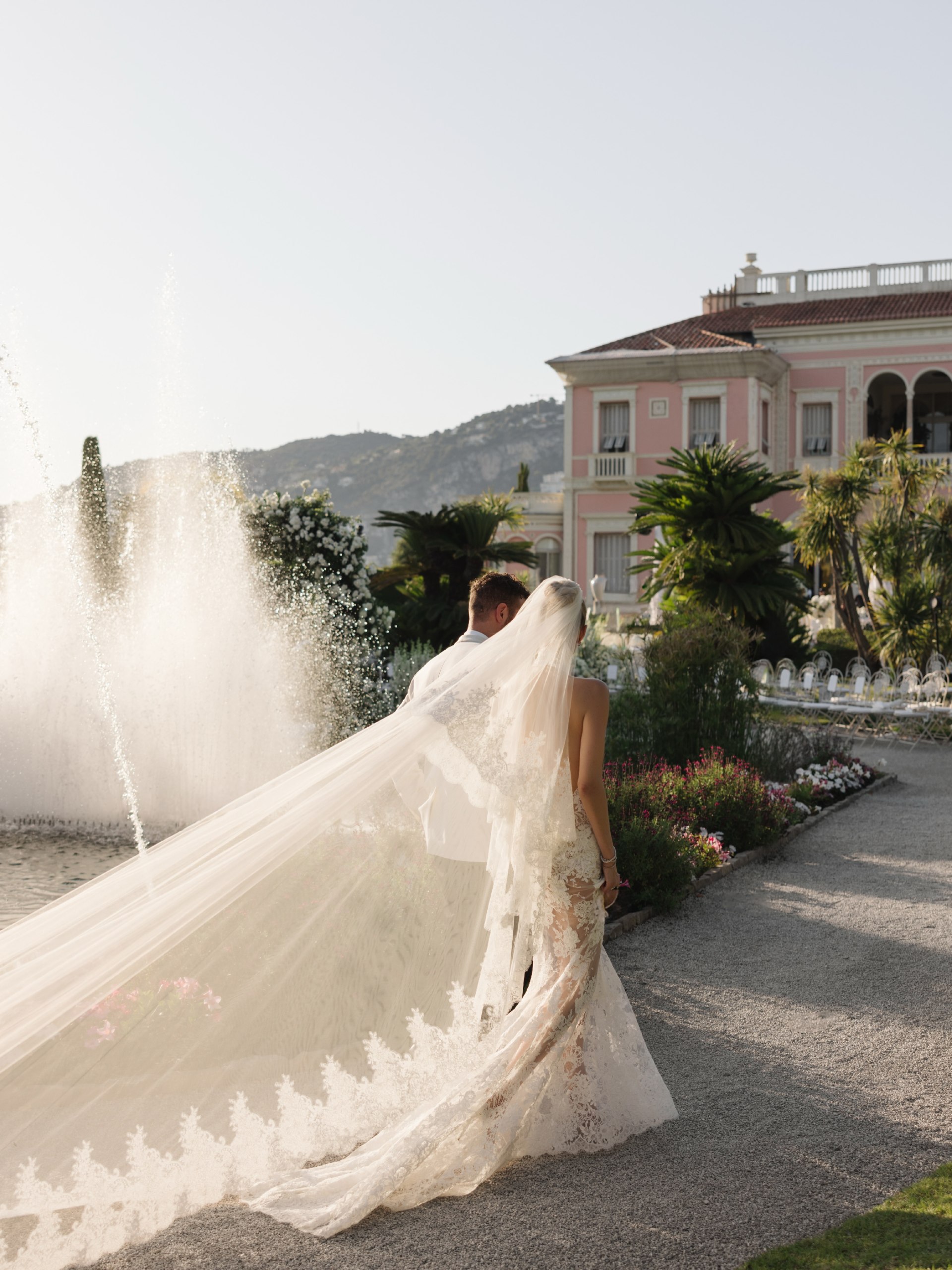 Leonie Hanne celebrated a fairytale wedding in France and shared the first photos