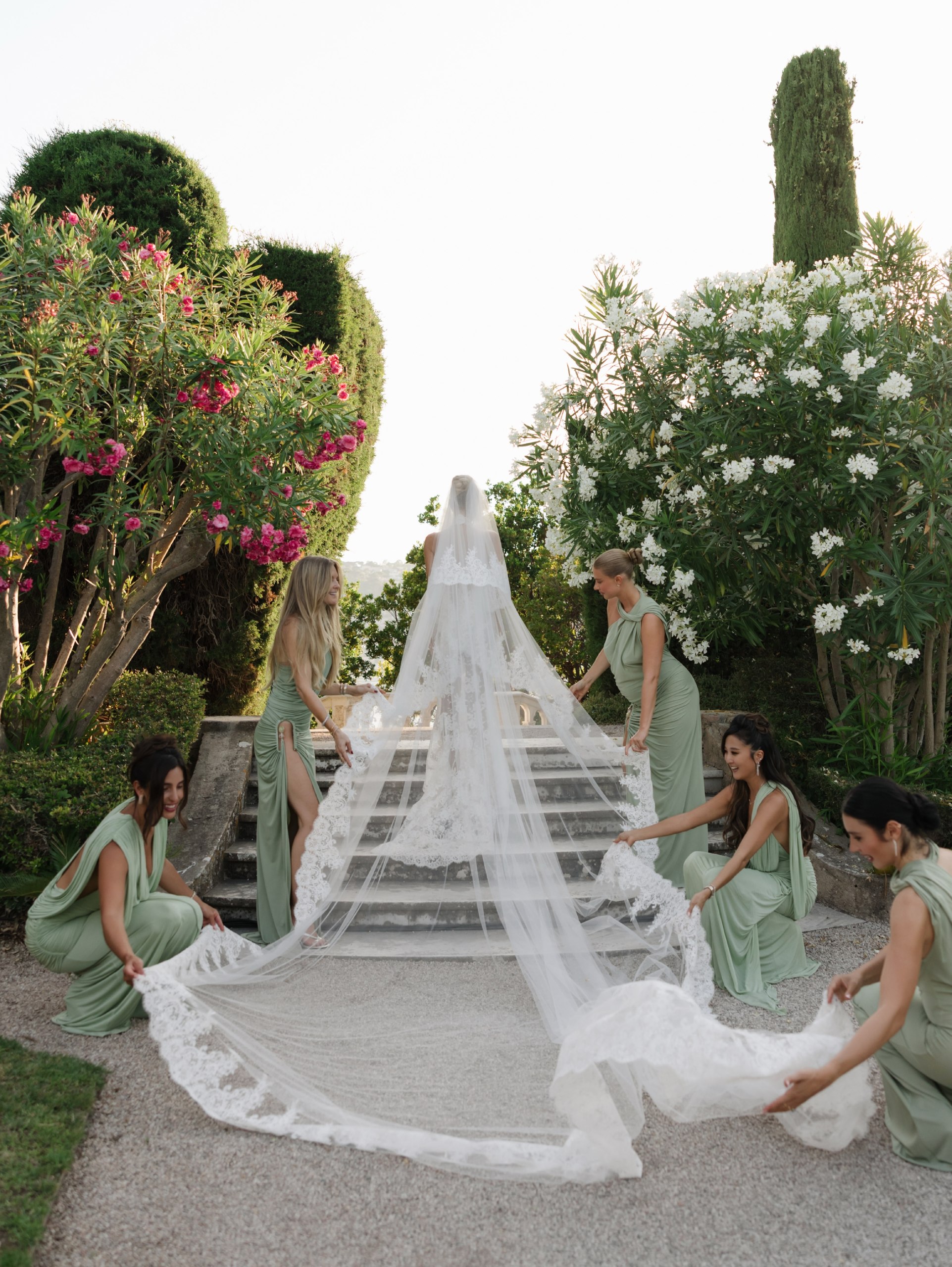 Leonie Hanne celebrated a fairytale wedding in France and shared the first photos