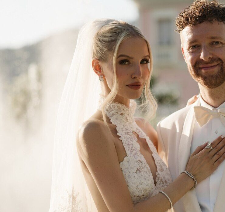 Leonie Hanne celebrated a fairytale wedding in France and shared the first photos