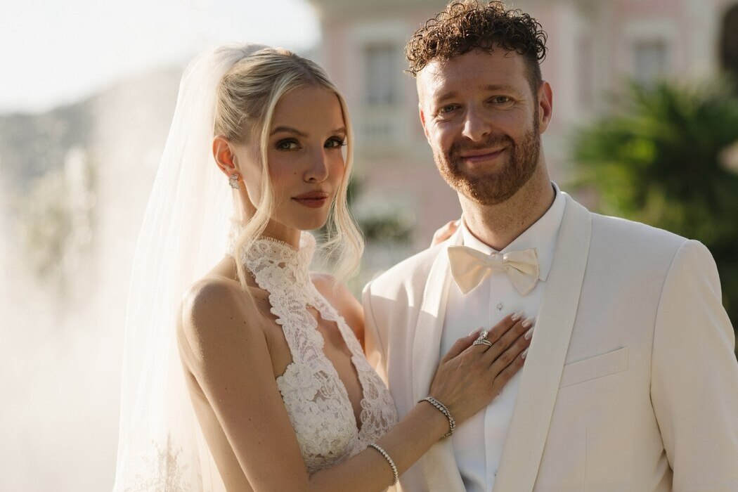 Leonie Hanne celebrated a fairytale wedding in France and shared the first photos