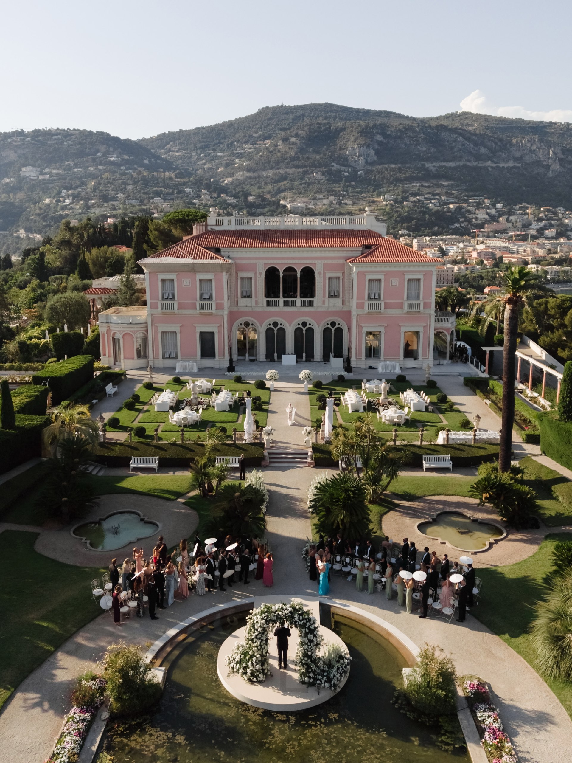 Leonie Hanne celebrated a fairytale wedding in France and shared the first photos