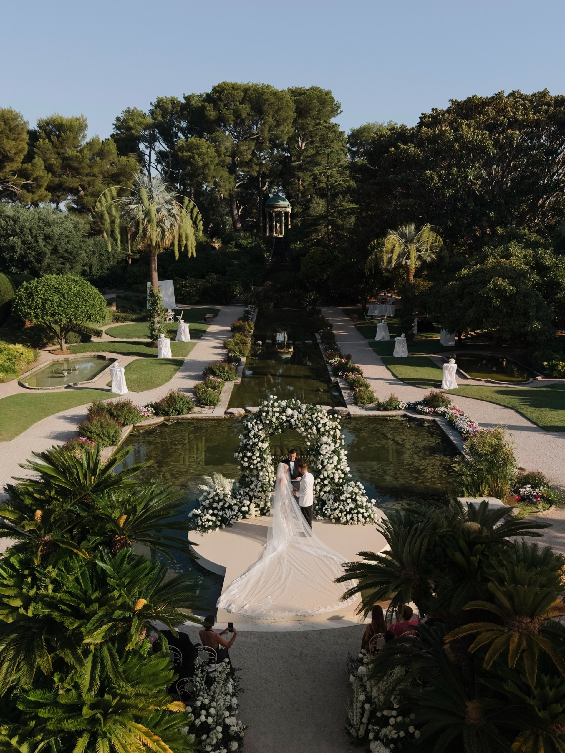 Leonie Hanne celebrated a fairytale wedding in France and shared the first photos