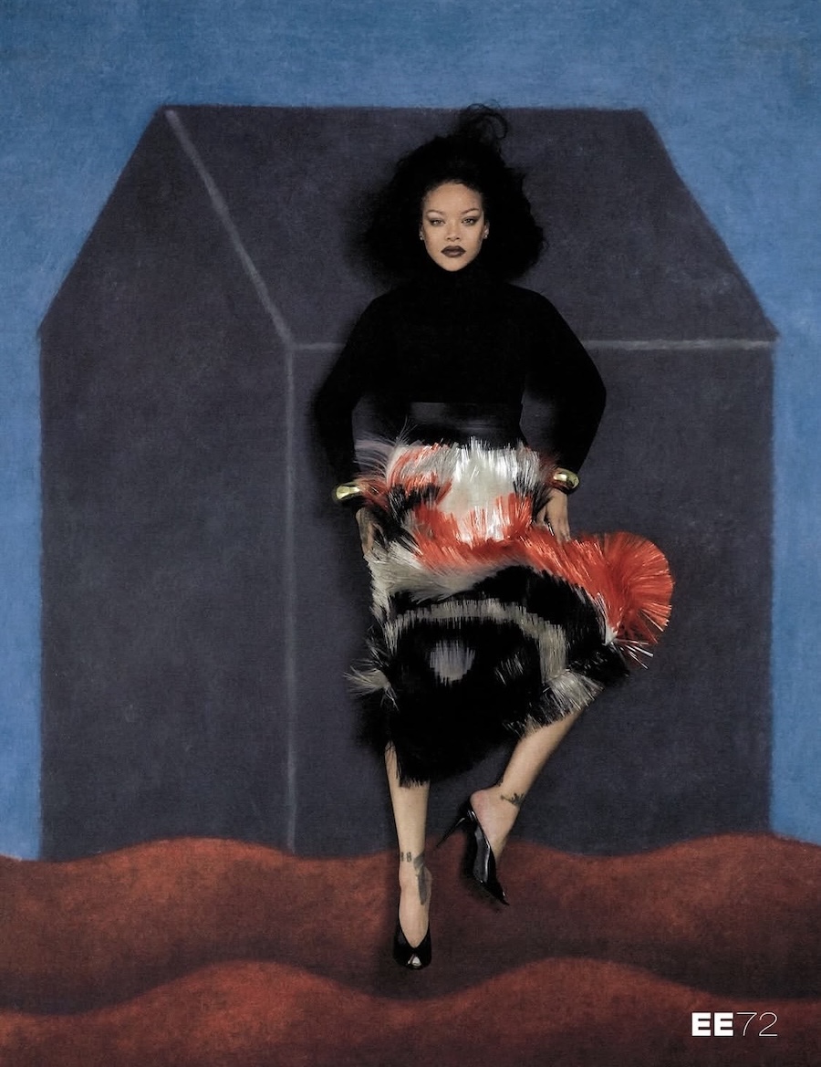 Rihanna erscheint als afrikanische Königinnen auf dem Cover von EE72