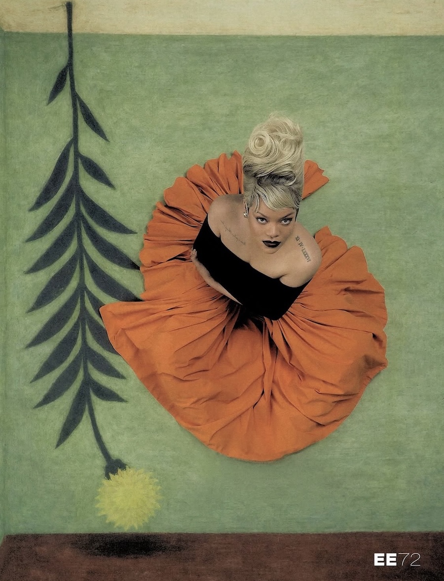 Rihanna erscheint als afrikanische Königinnen auf dem Cover von EE72