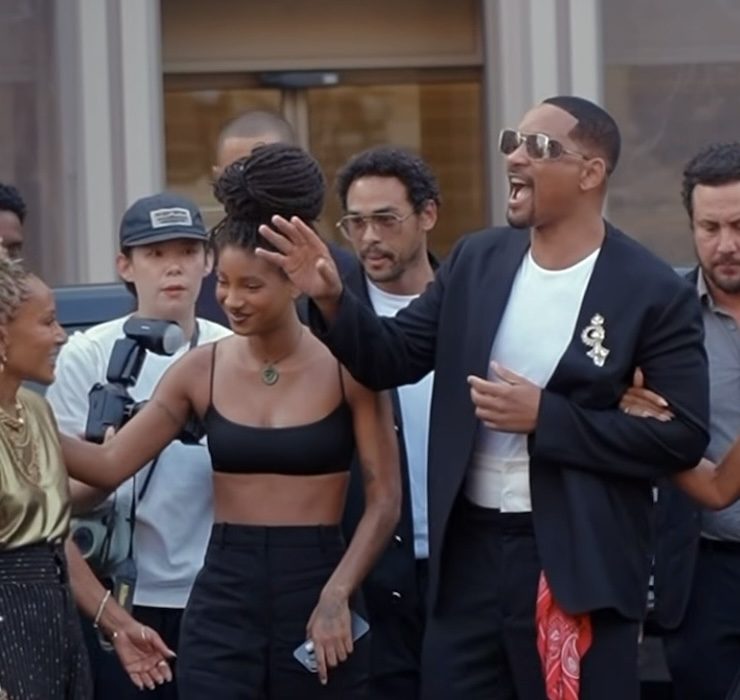 Seltener Familienauftritt: Will Smith mit Ehefrau und Kindern bei der Modenschau seines Sohnes