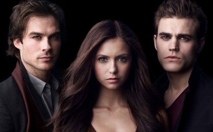 Nina Dobrev and Paul Wesley