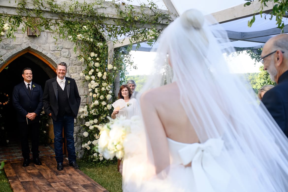 Fünf Jahre gemeinsam: Wir erinnern uns an die Hochzeit von Gwen Stefani und Blake Shelton