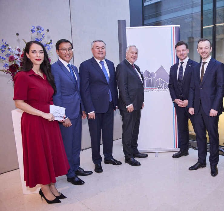 Wie die Eröffnung der Austrian-Kazakh Connectivity Platform in Wien verlief