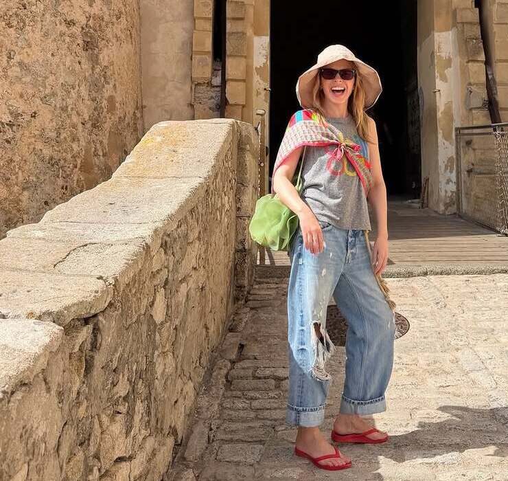 Kylie Minogue zeigt, wie sie ihre erste richtige Auszeit seit Langem verbringt