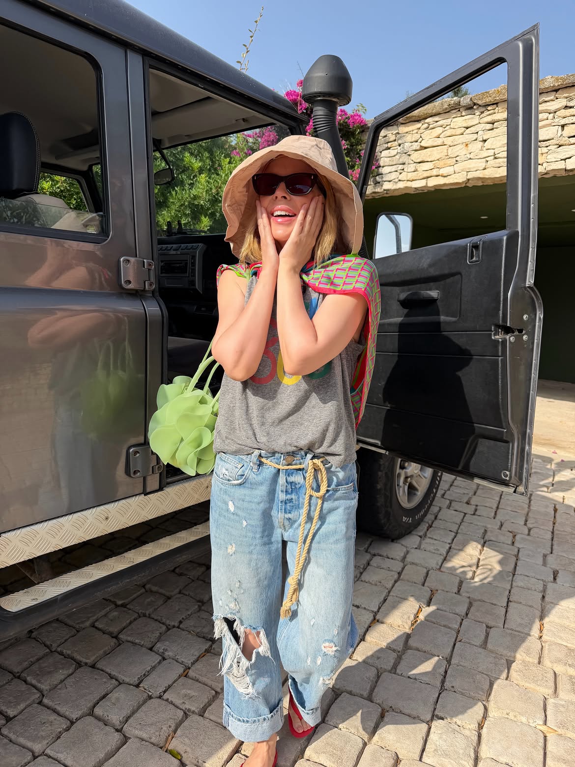 Kylie Minogue zeigt, wie sie ihre erste richtige Auszeit seit Langem verbringt