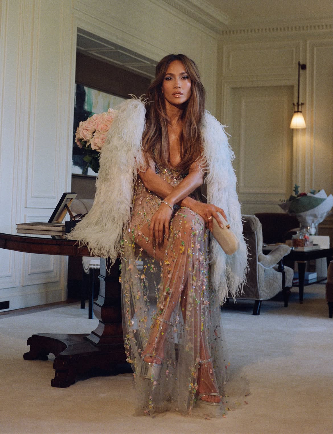 Haute Couture Week und ein Familienfest: Jennifer Lopez zeigt seltene Aufnahmen mit ihrer Schwester