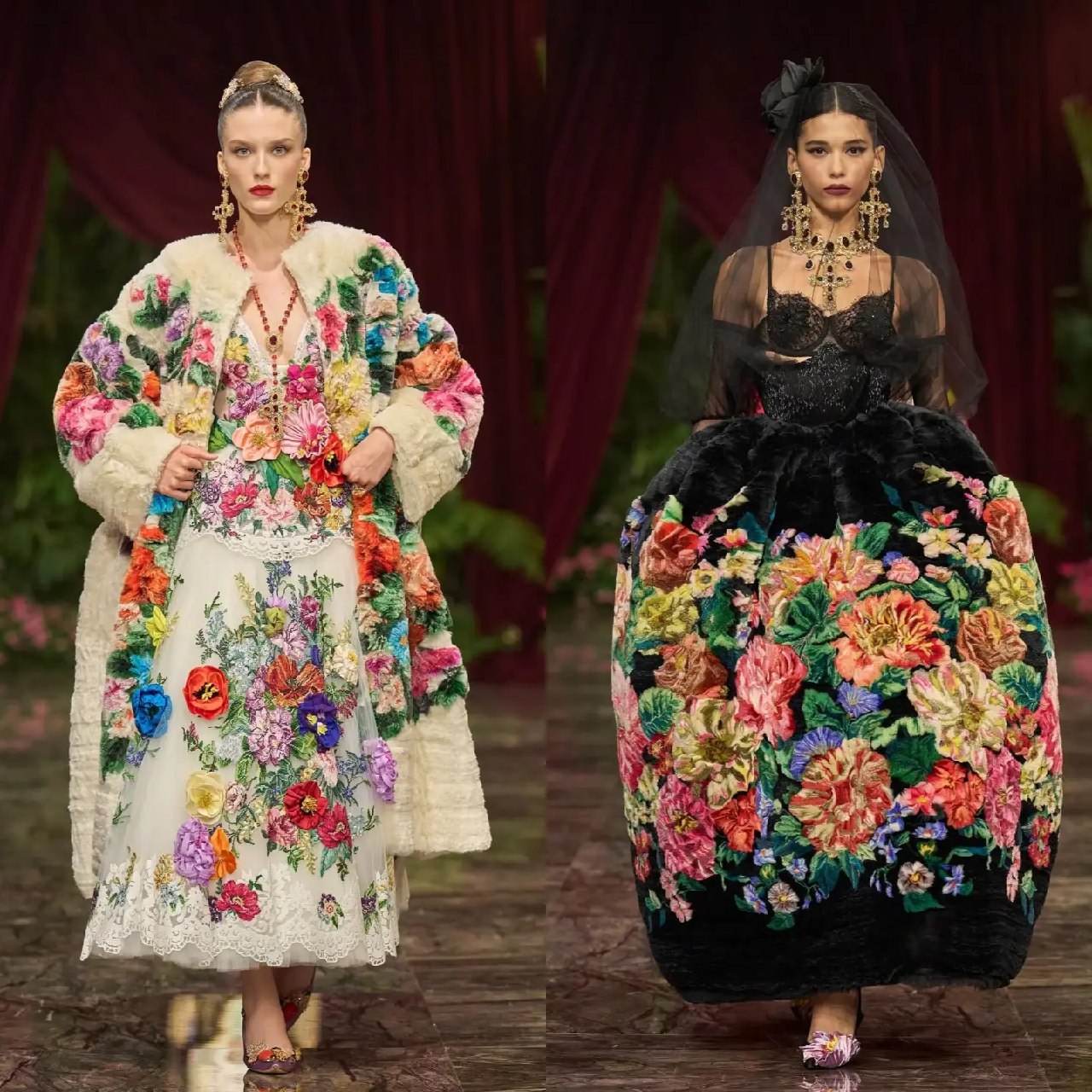 Debüt der Tochter von Monica Bellucci und Jennifer Lopez in der Front Row: Dolce & Gabbana präsentiert neue Haute-Couture-Kollektion