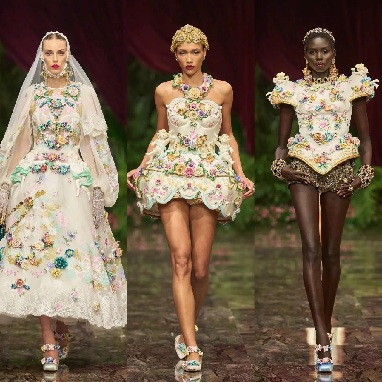 Debüt der Tochter von Monica Bellucci und Jennifer Lopez in der Front Row: Dolce & Gabbana präsentiert neue Haute-Couture-Kollektion
