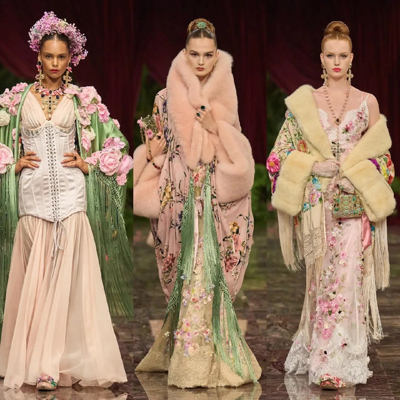 Debüt der Tochter von Monica Bellucci und Jennifer Lopez in der Front Row: Dolce & Gabbana präsentiert neue Haute-Couture-Kollektion