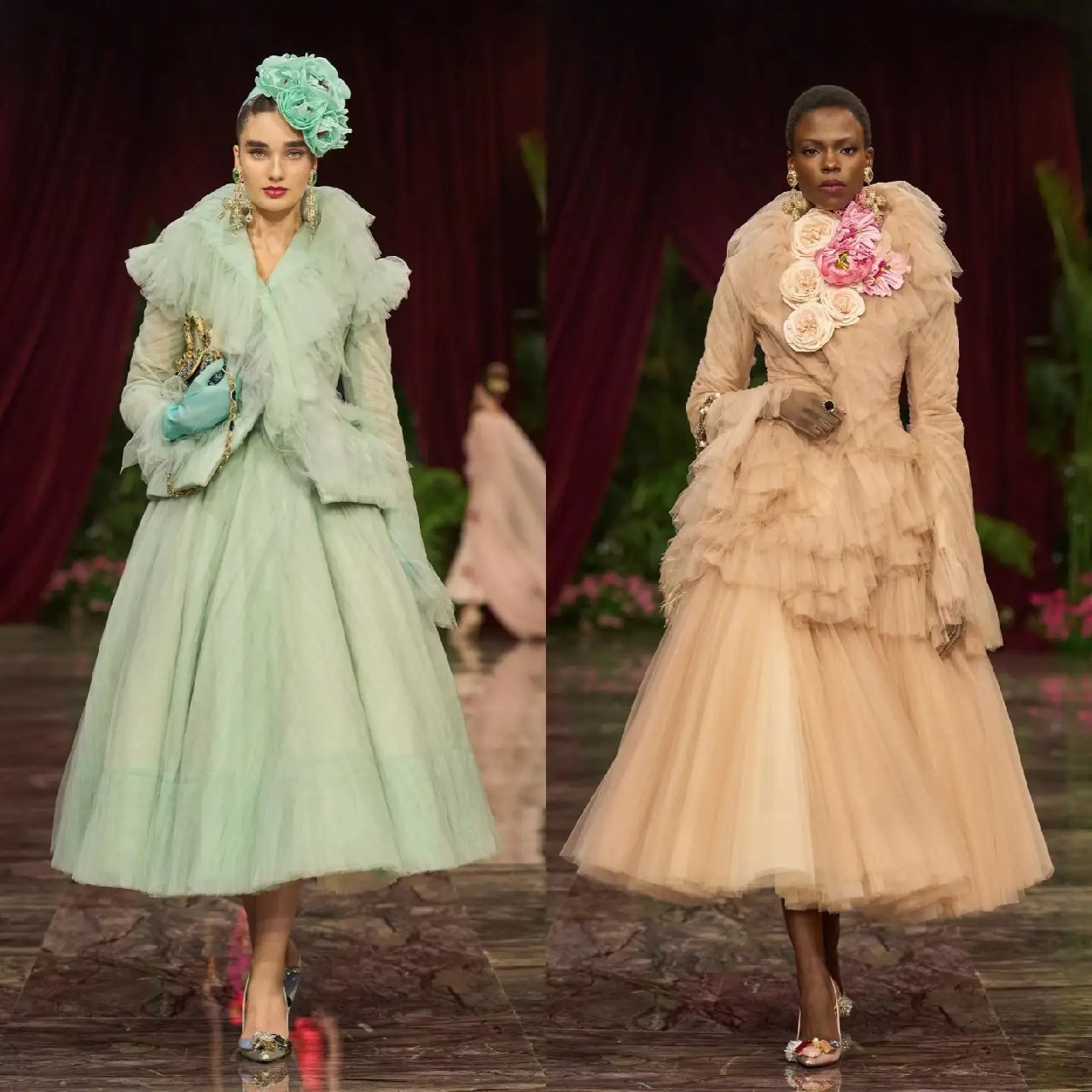 Debüt der Tochter von Monica Bellucci und Jennifer Lopez in der Front Row: Dolce & Gabbana präsentiert neue Haute-Couture-Kollektion