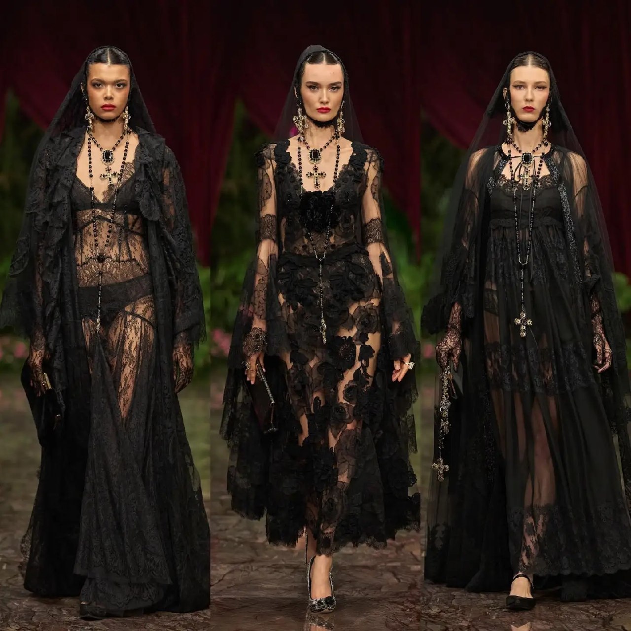 Debüt der Tochter von Monica Bellucci und Jennifer Lopez in der Front Row: Dolce & Gabbana präsentiert neue Haute-Couture-Kollektion