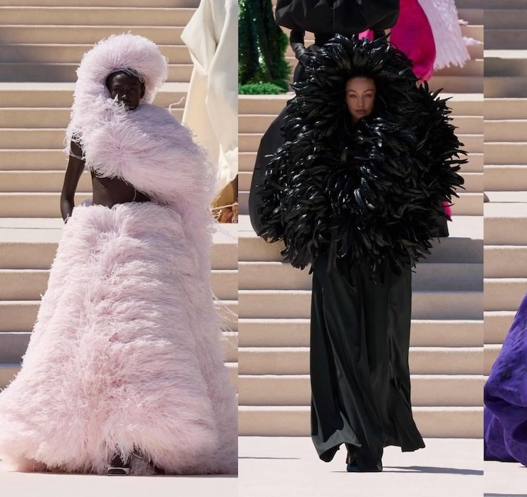 Hadid on the runway and unusual silhouettes: what made Pierpaolo Piccioli’s debut collection for Balenciaga stand out