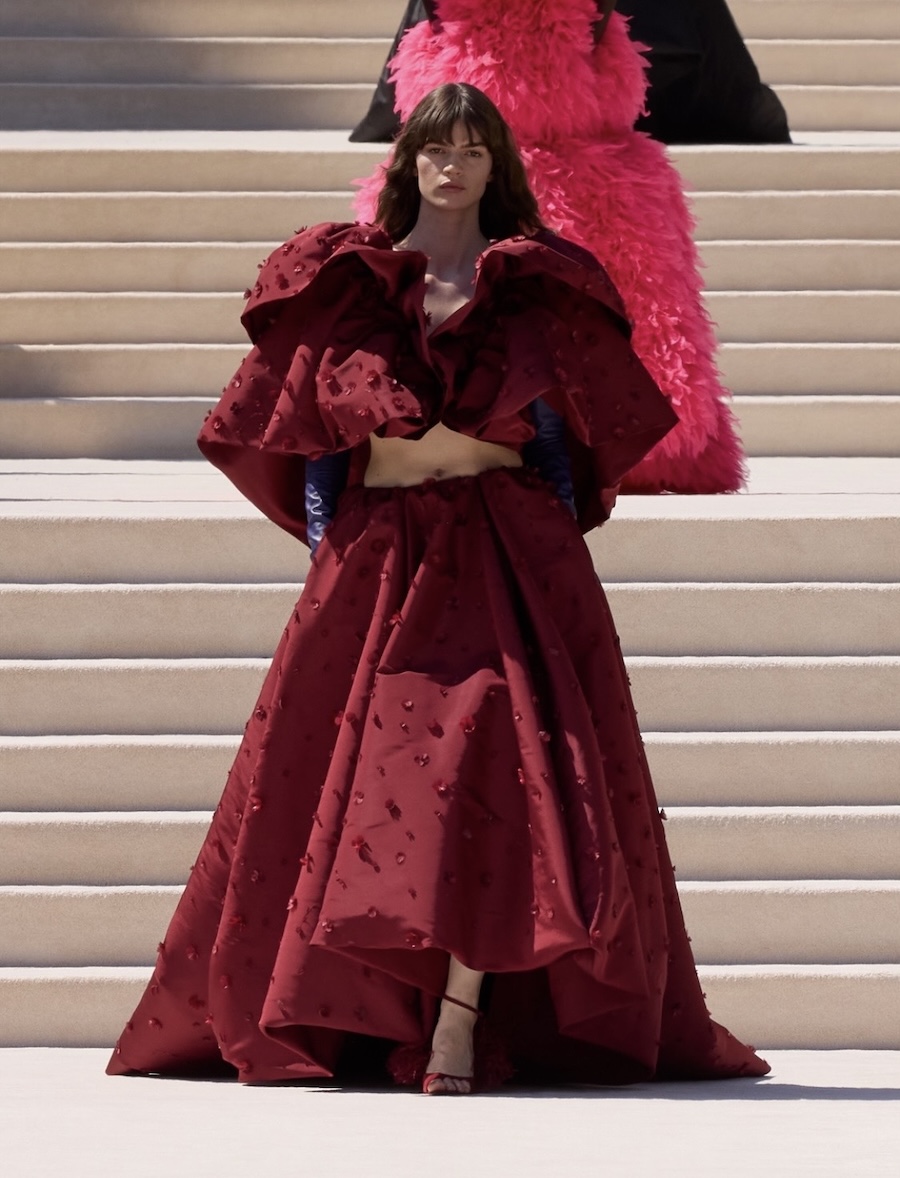 Hadid on the runway and unusual silhouettes: what made Pierpaolo Piccioli’s debut collection for Balenciaga stand out