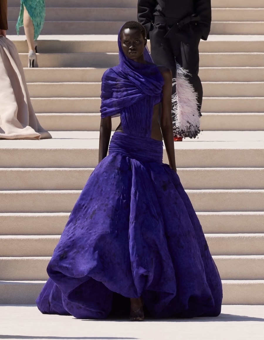 Hadid on the runway and unusual silhouettes: what made Pierpaolo Piccioli’s debut collection for Balenciaga stand out