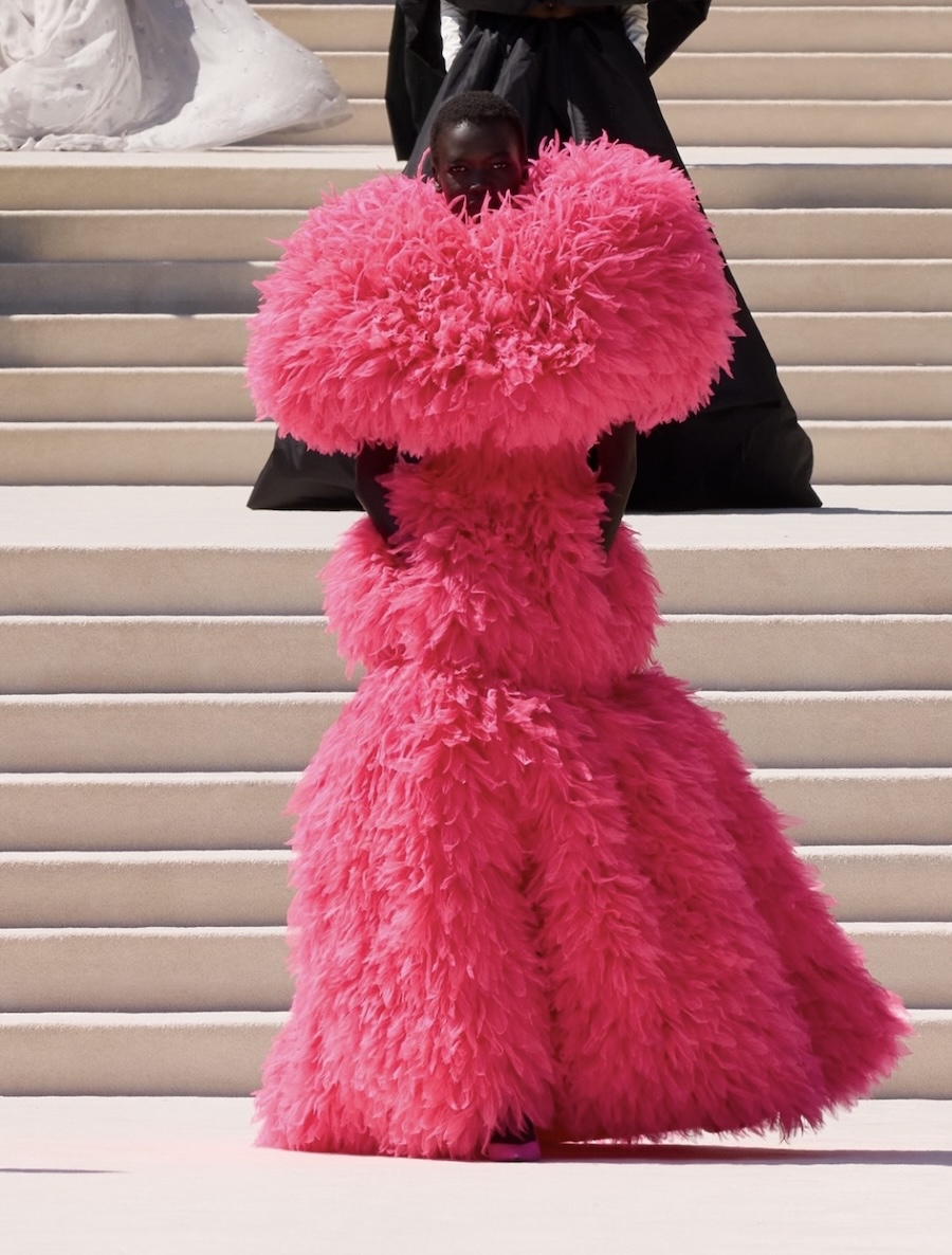Hadid on the runway and unusual silhouettes: what made Pierpaolo Piccioli’s debut collection for Balenciaga stand out
