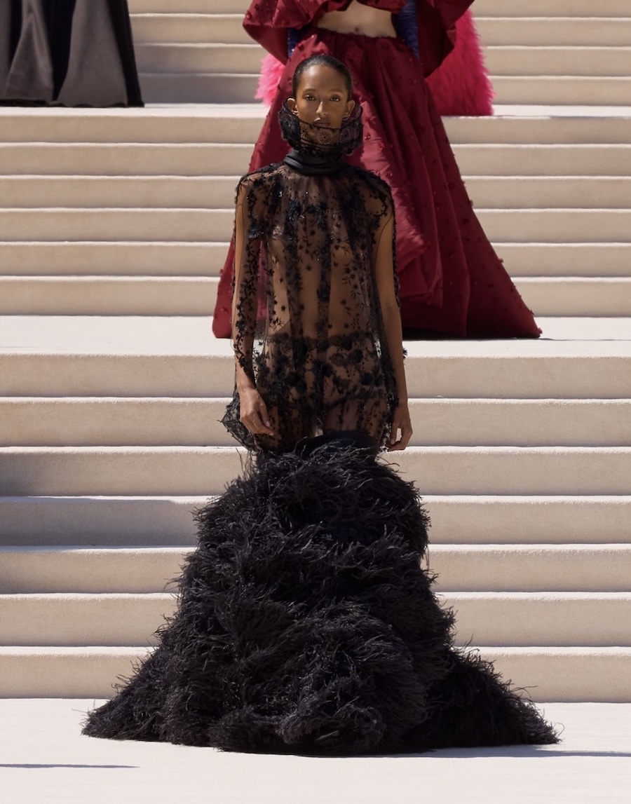 Hadid on the runway and unusual silhouettes: what made Pierpaolo Piccioli’s debut collection for Balenciaga stand out