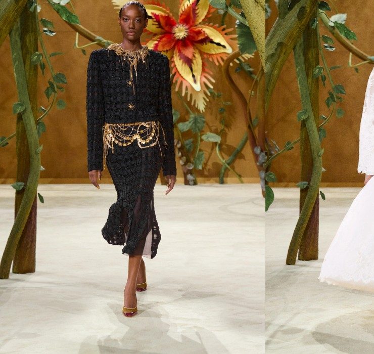 A fairytale garden and the Chanel archives: Matthieu Blazy unveils a new haute couture collection