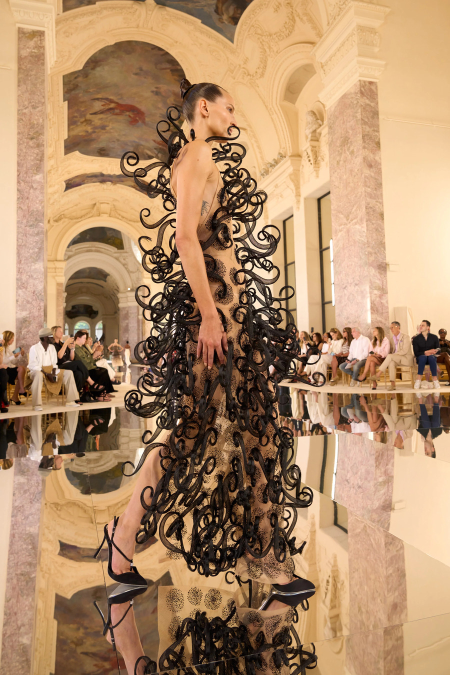 Zendaya debuts a dress straight from Schiaparelli’s runway show