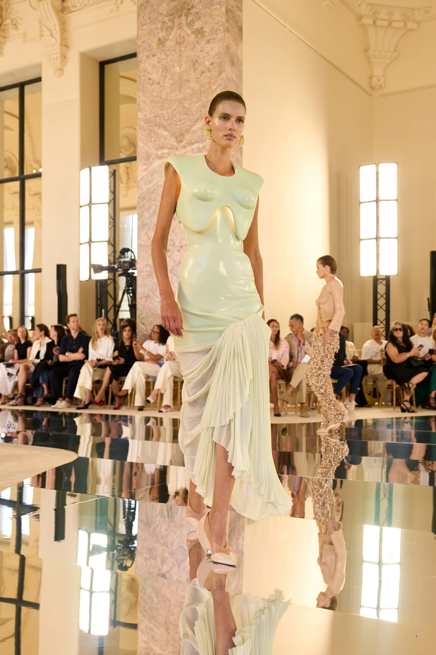 Zendaya debuts a dress straight from Schiaparelli’s runway show