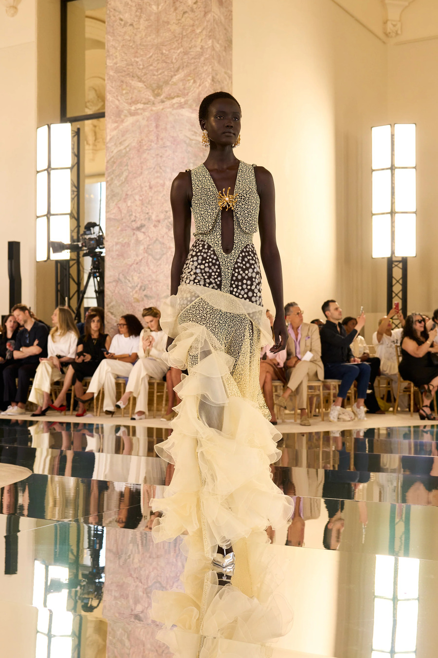 Zendaya debuts a dress straight from Schiaparelli’s runway show