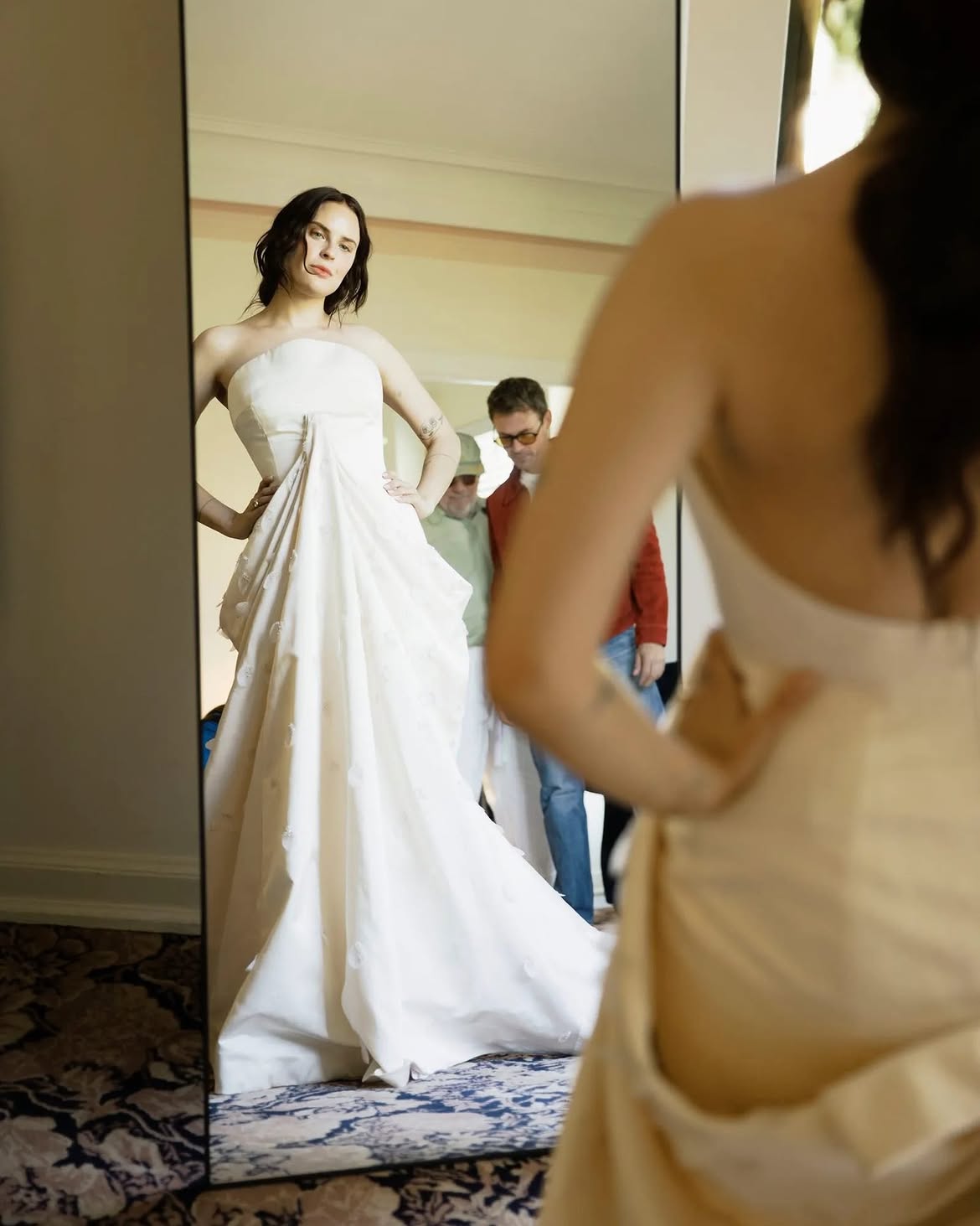 Tochter von Demi Moore und Bruce Willis hat geheiratet: Ein Blick auf ihr Brautkleid